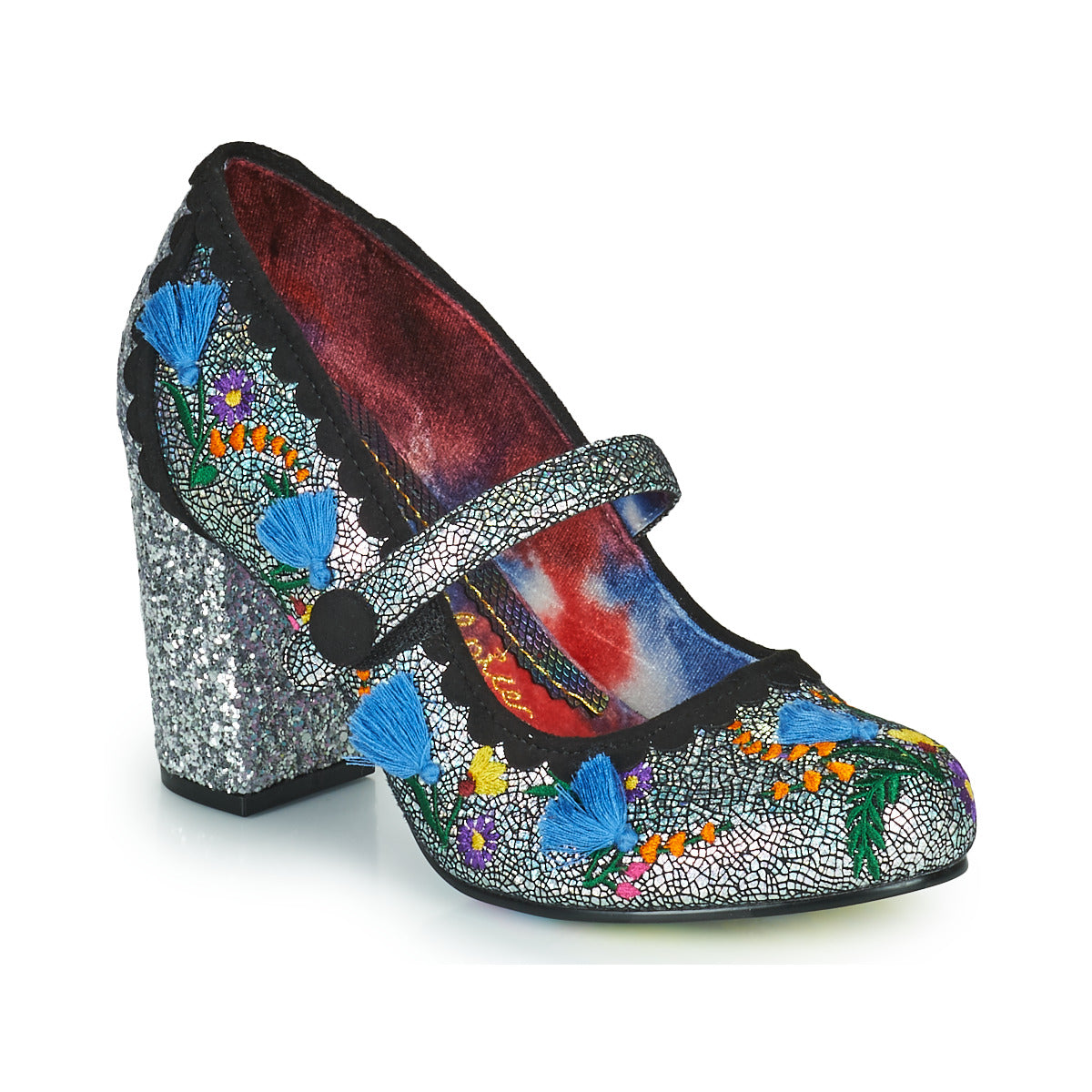 Scarpe Donna Irregular Choice  THISTLE DARLING  Argento