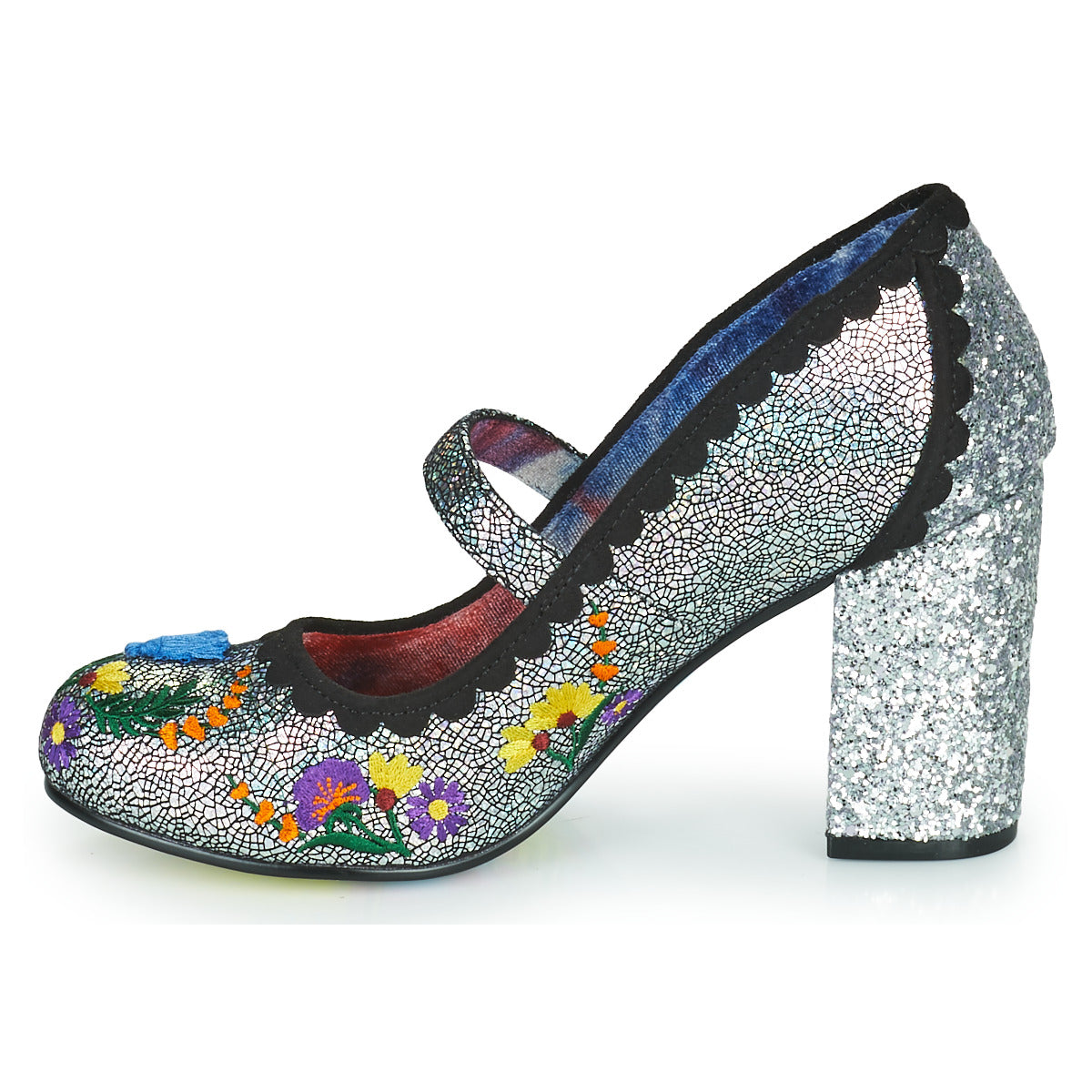 Scarpe Donna Irregular Choice  THISTLE DARLING  Argento