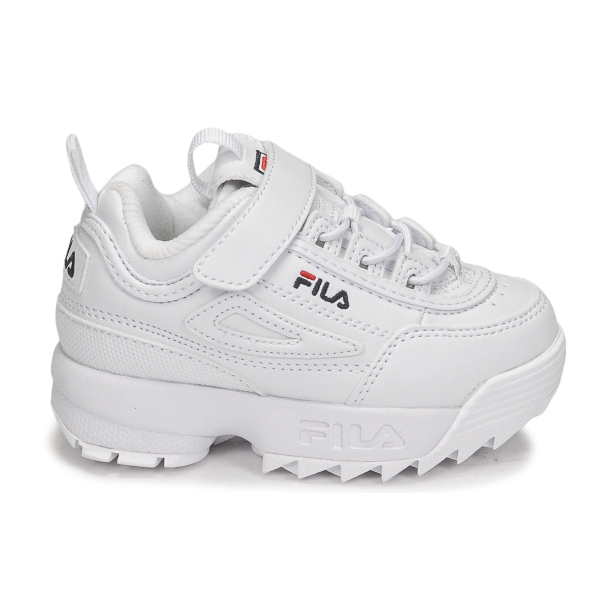 Scarpe bambini ragazzo Fila  DISRUPTOR INFANTS  Bianco