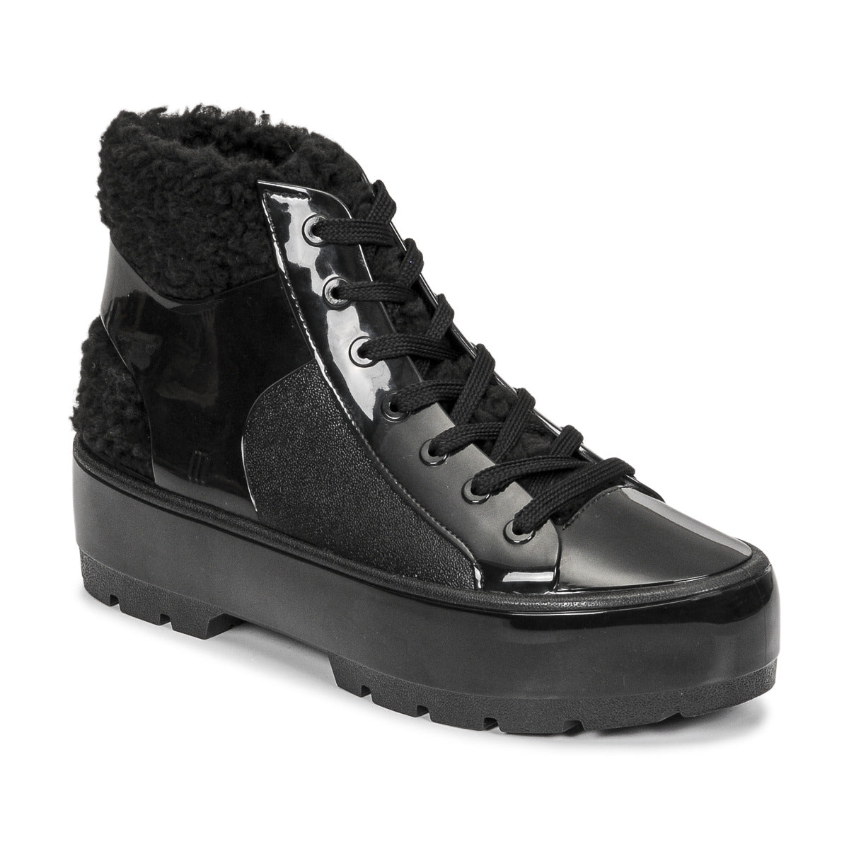 Stivaletti Donna Melissa  MELISSA FLUFFY SNEAKER AD  Nero