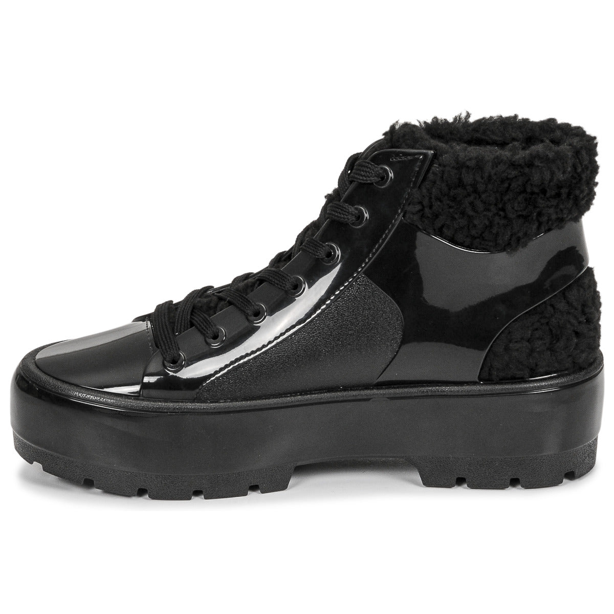 Stivaletti Donna Melissa  MELISSA FLUFFY SNEAKER AD  Nero