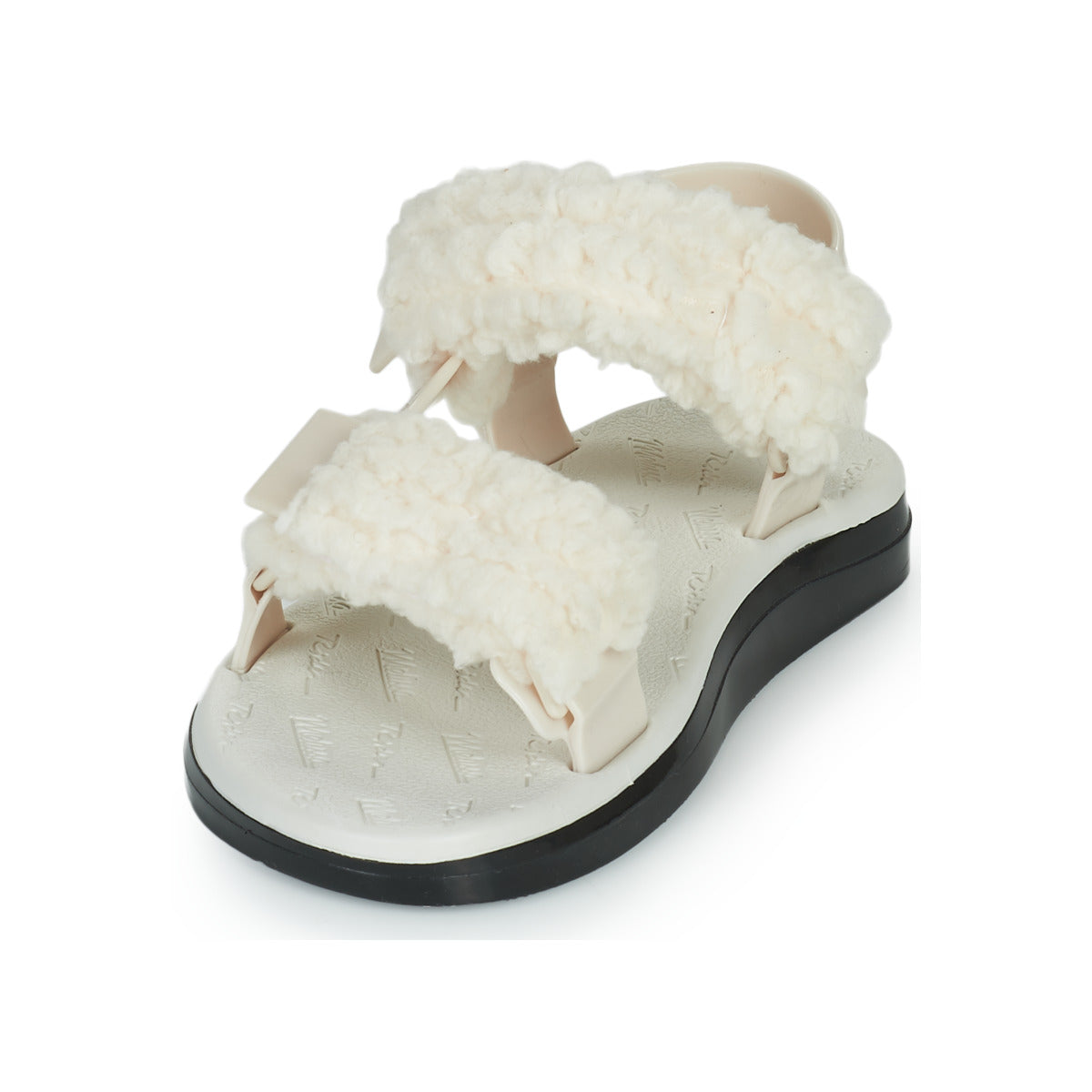 Sandali Donna Melissa  MELISSA PAPETTE FLUFFY RIDER AD  Beige