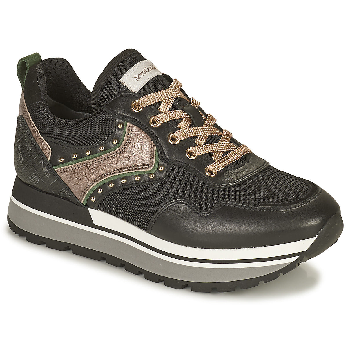 Sneakers basse Donna NeroGiardini  LAITUO  Nero