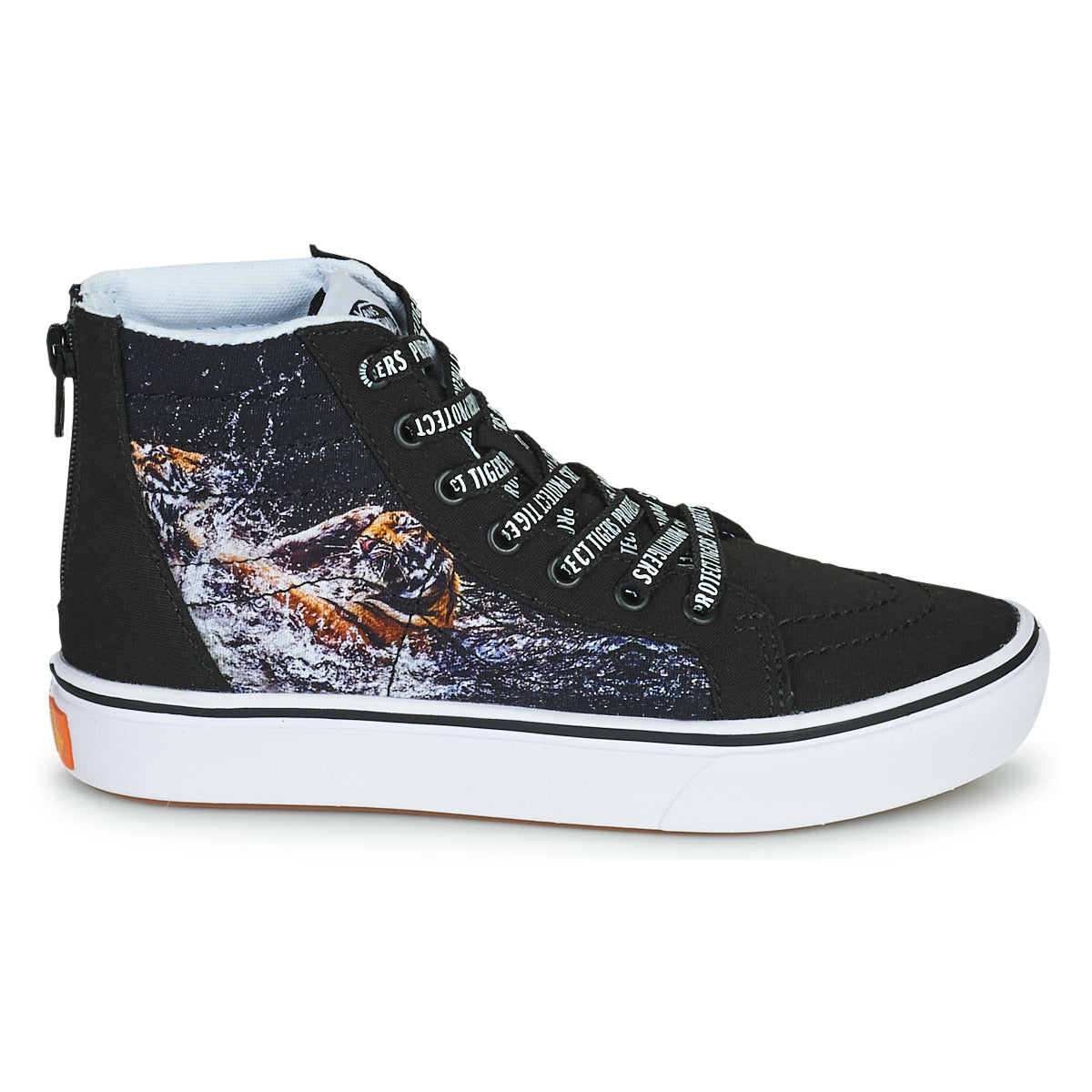 Scarpe bambini ragazzo Vans  SK8-HI  Nero