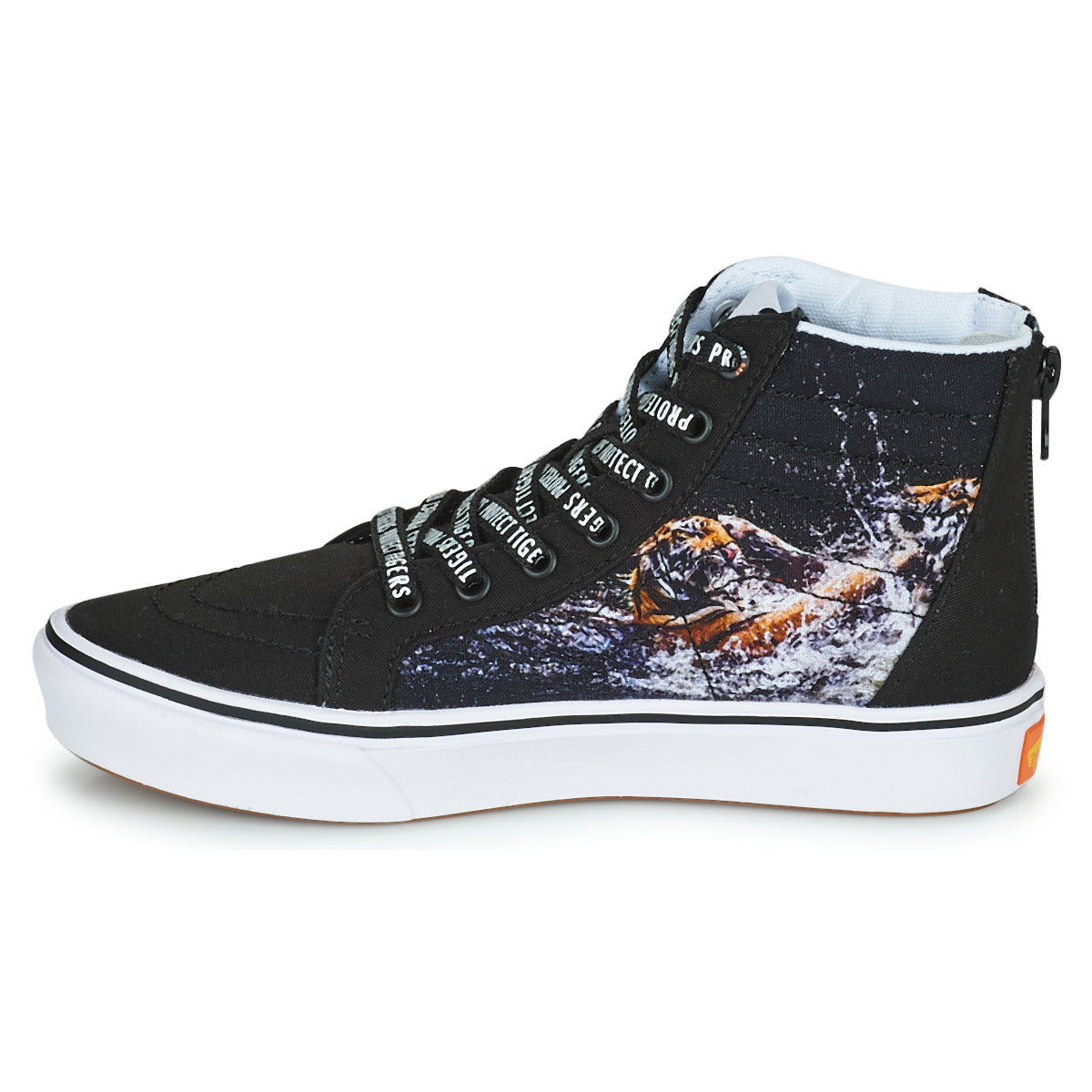 Scarpe bambini ragazzo Vans  SK8-HI  Nero