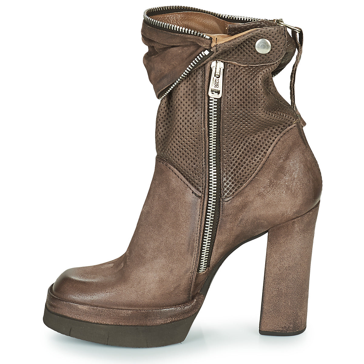 Stivaletti Donna Airstep / A.S.98  BLOC ZIP  Marrone