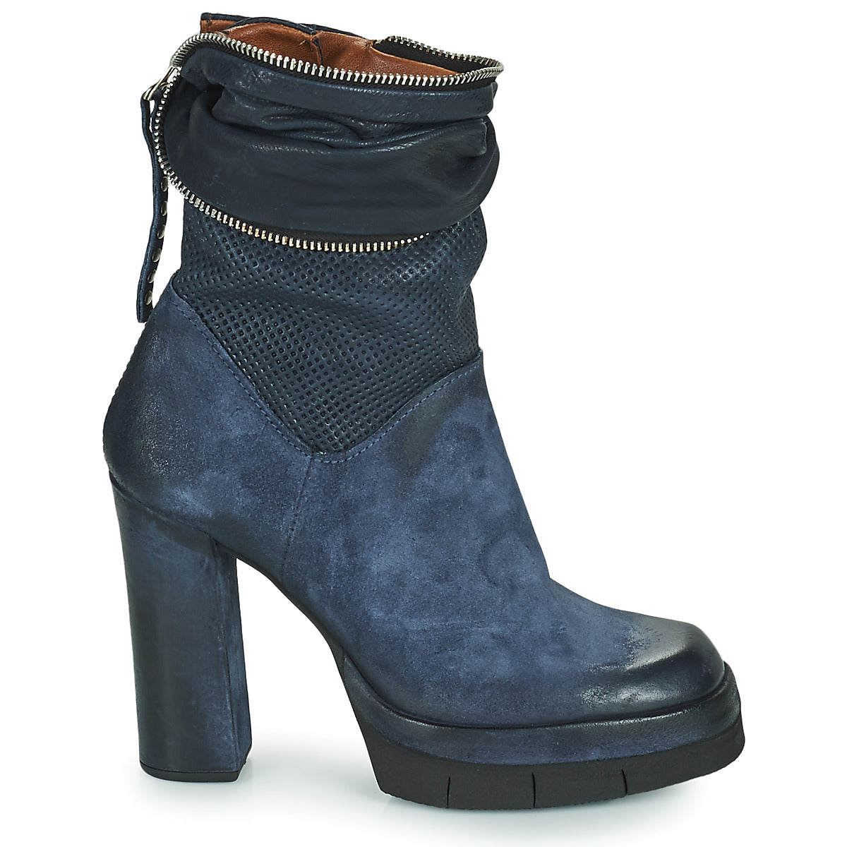 Stivaletti Donna Airstep / A.S.98  BLOC ZIP  Blu