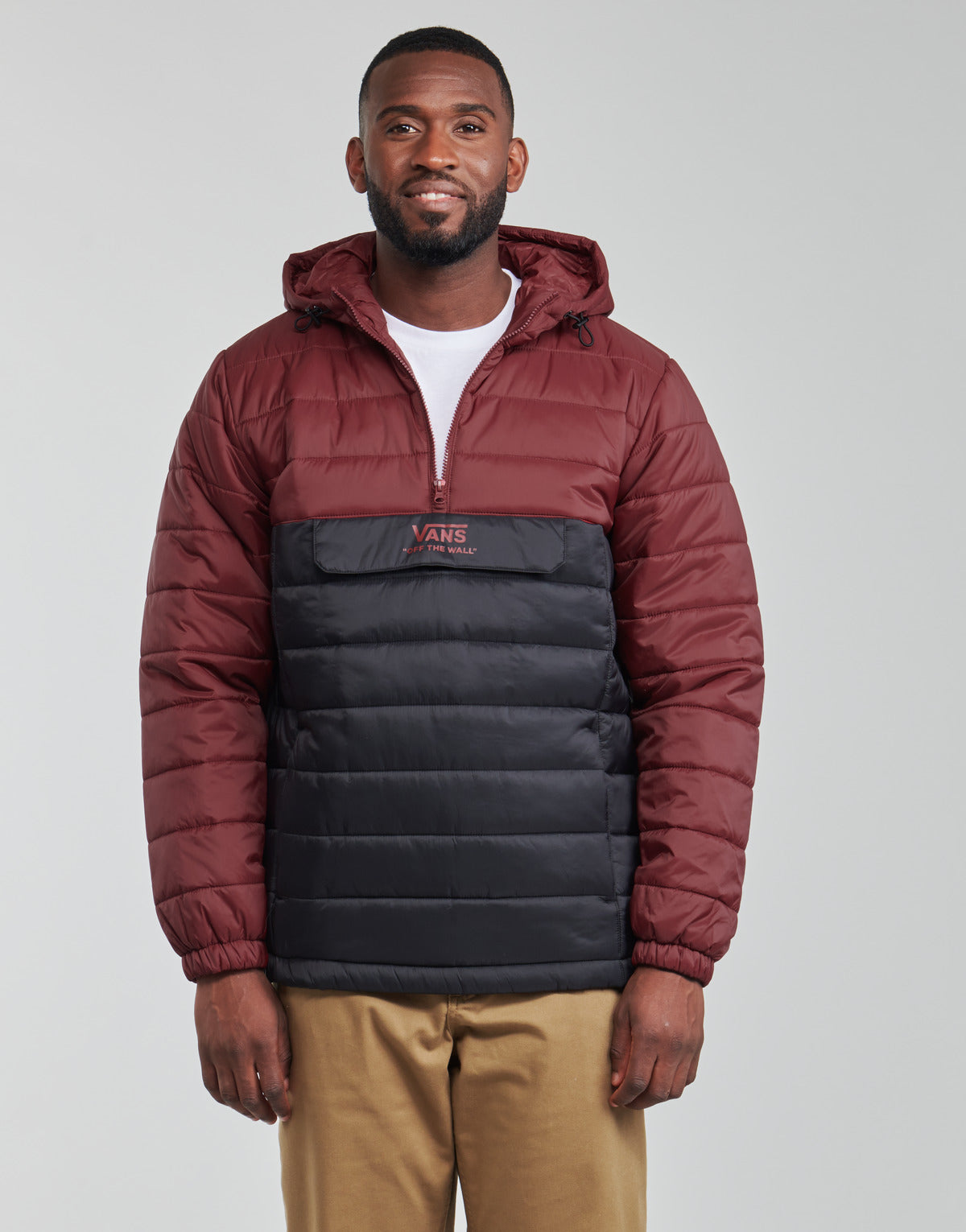 Piumino Uomo Vans  CARLTON PUFFER III  Nero