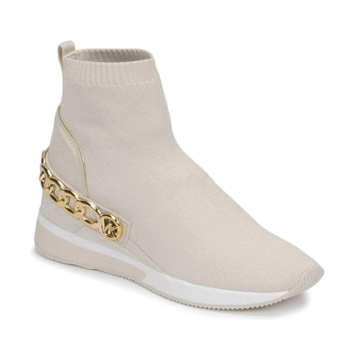 Sneakers alte Donna MICHAEL Michael Kors  SKYLER  Beige