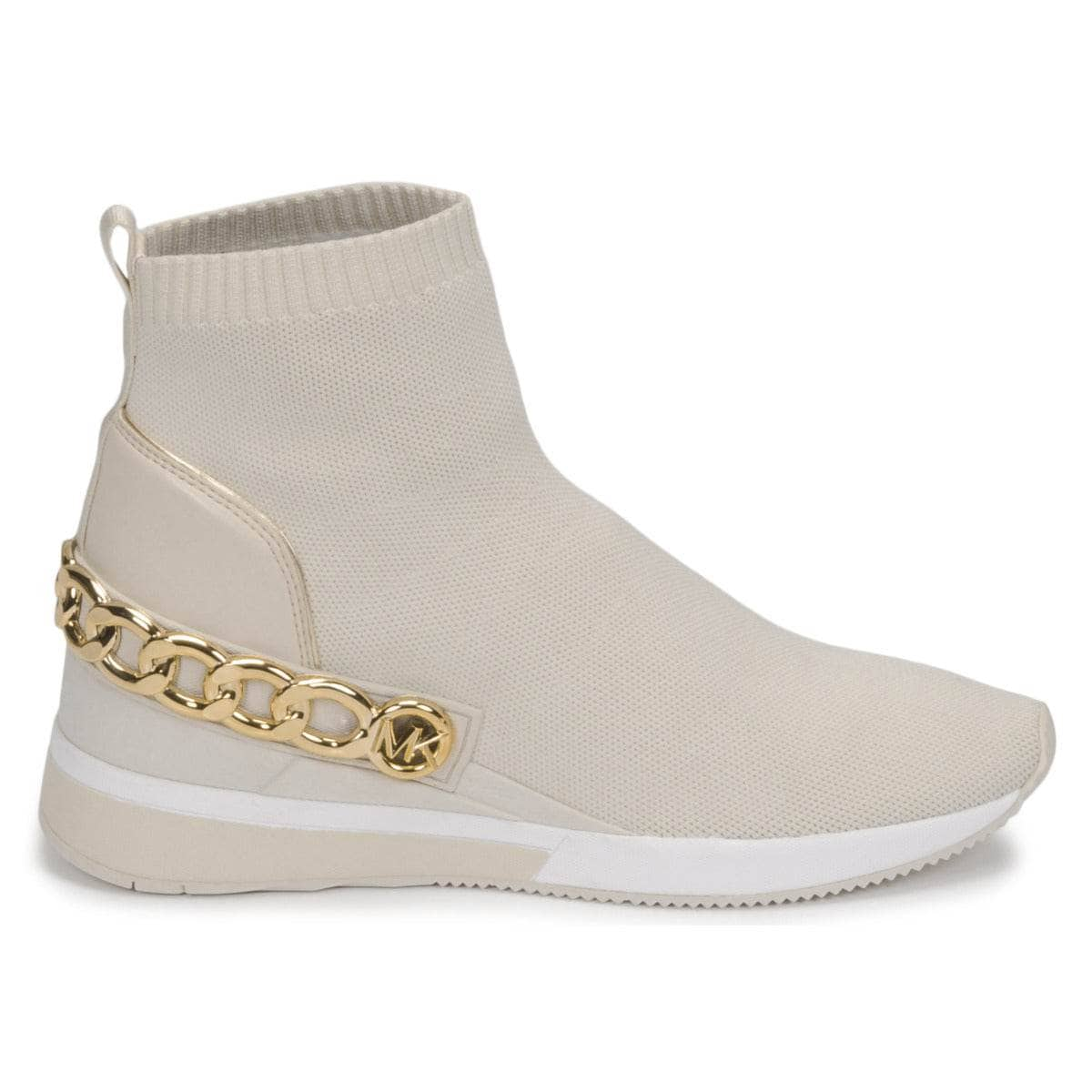 Sneakers alte Donna MICHAEL Michael Kors  SKYLER  Beige