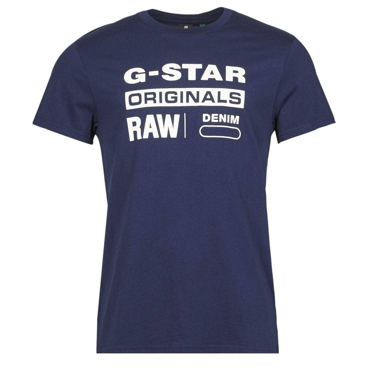 T-shirt Uomo G-Star Raw  GRAPHIC 8 R T SS  Blu