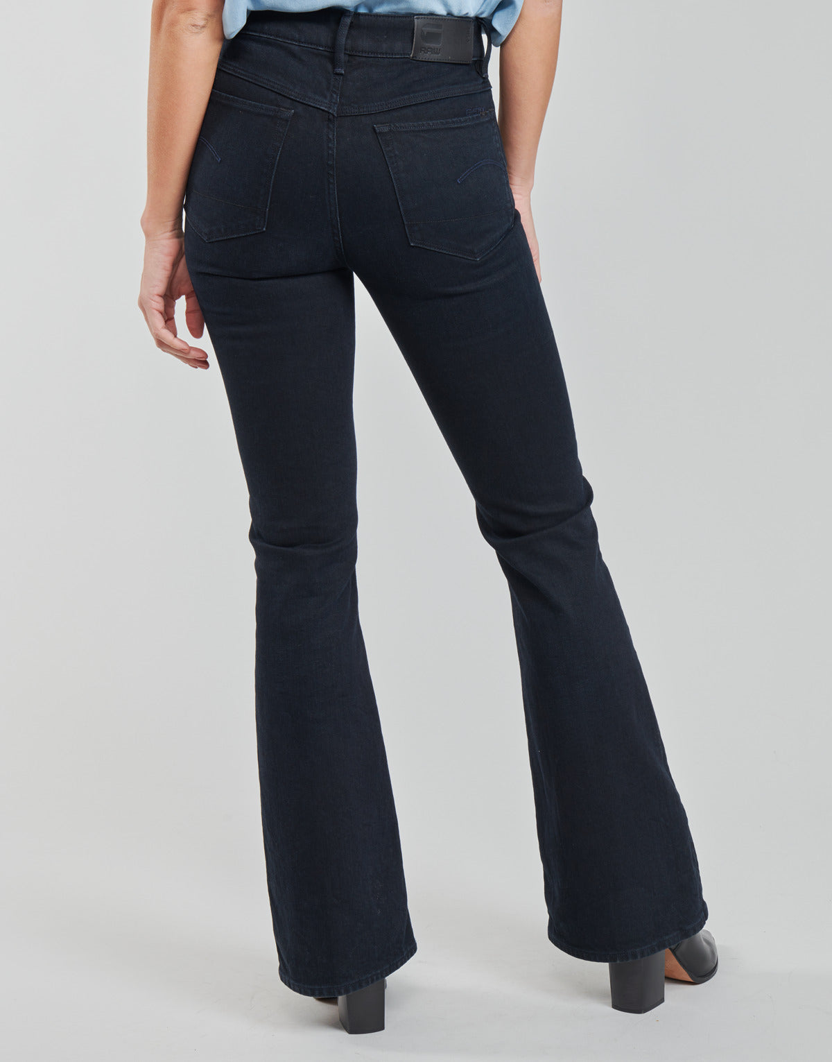 Jeans Bootcut Donna G-Star Raw  3301 flare  Blu