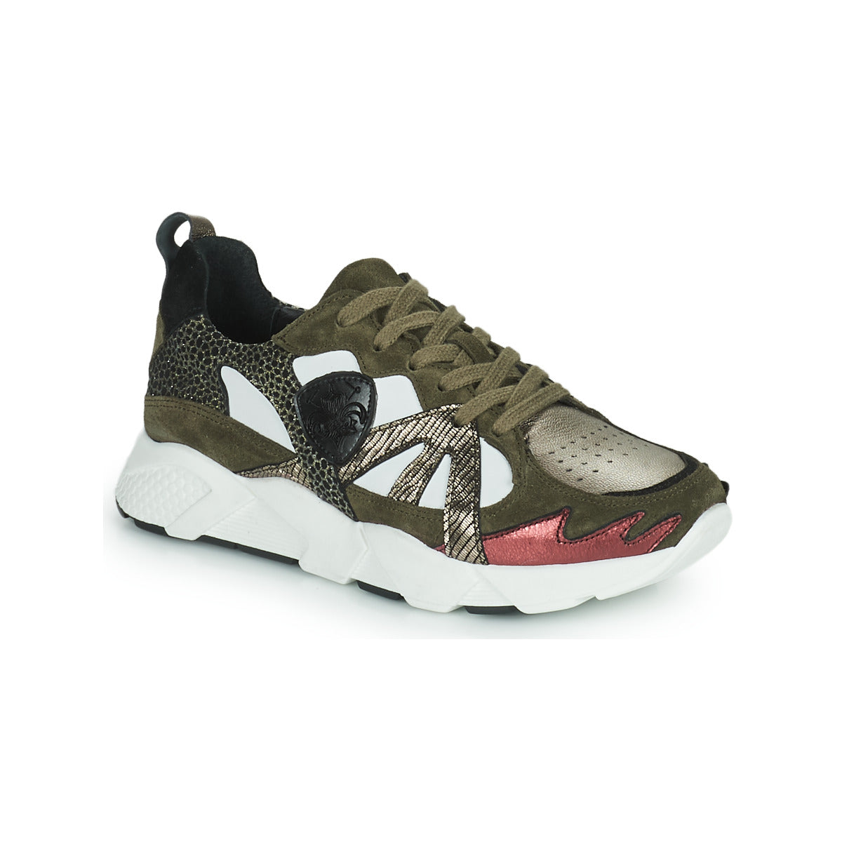 Sneakers basse Donna Philippe Morvan  VIRGIL  Kaki