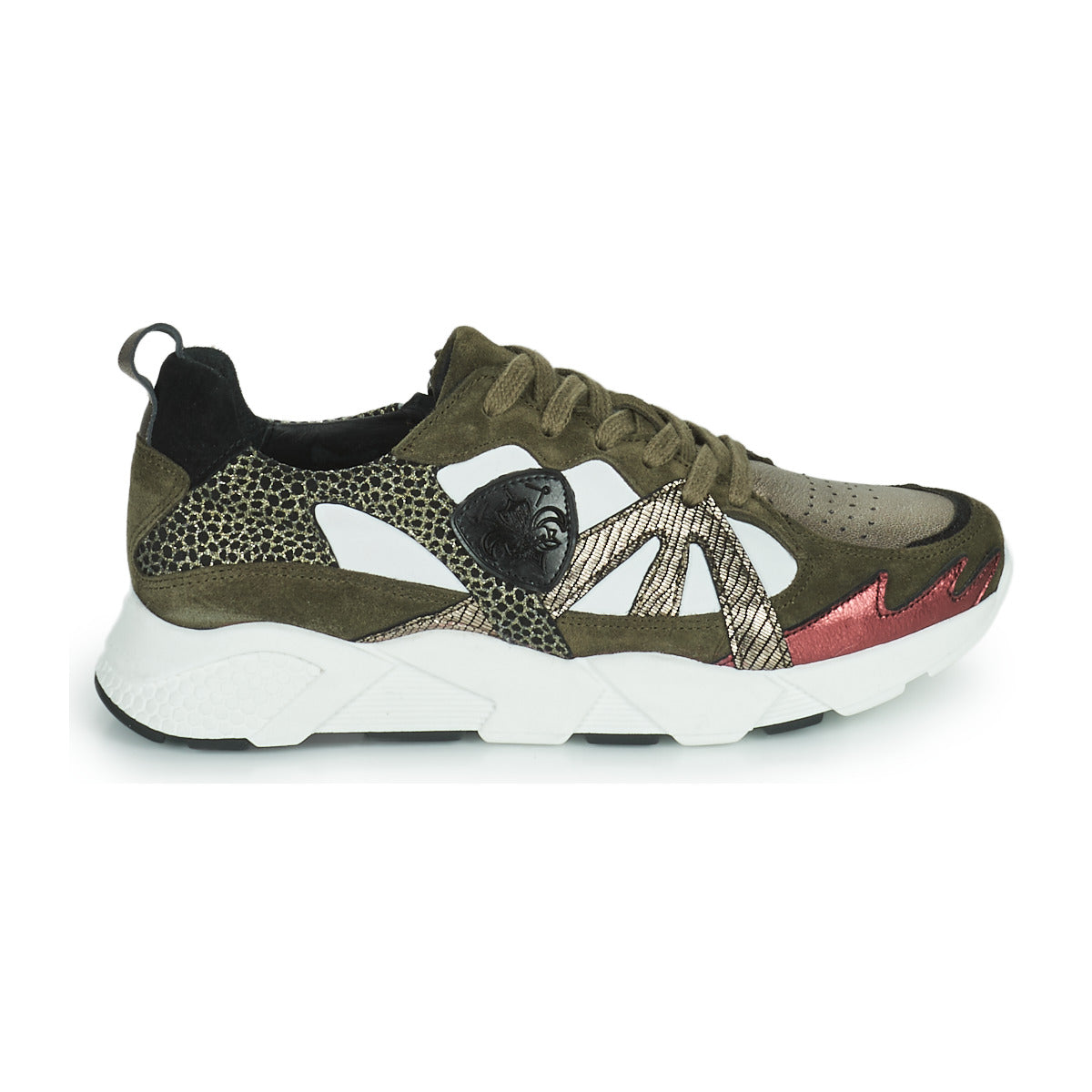 Sneakers basse Donna Philippe Morvan  VIRGIL  Kaki