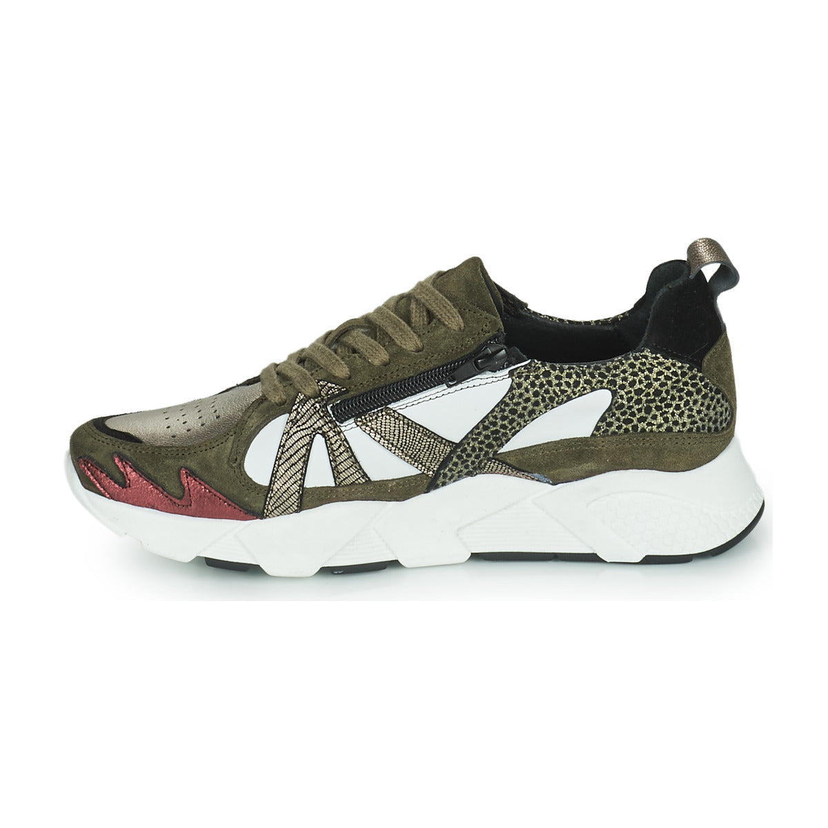 Sneakers basse Donna Philippe Morvan  VIRGIL  Kaki