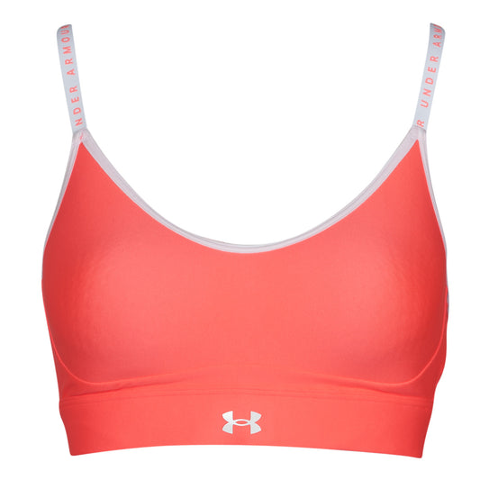 Reggiseno sportivo Donna Under Armour  INFINITY COVERED LOW  Bianco