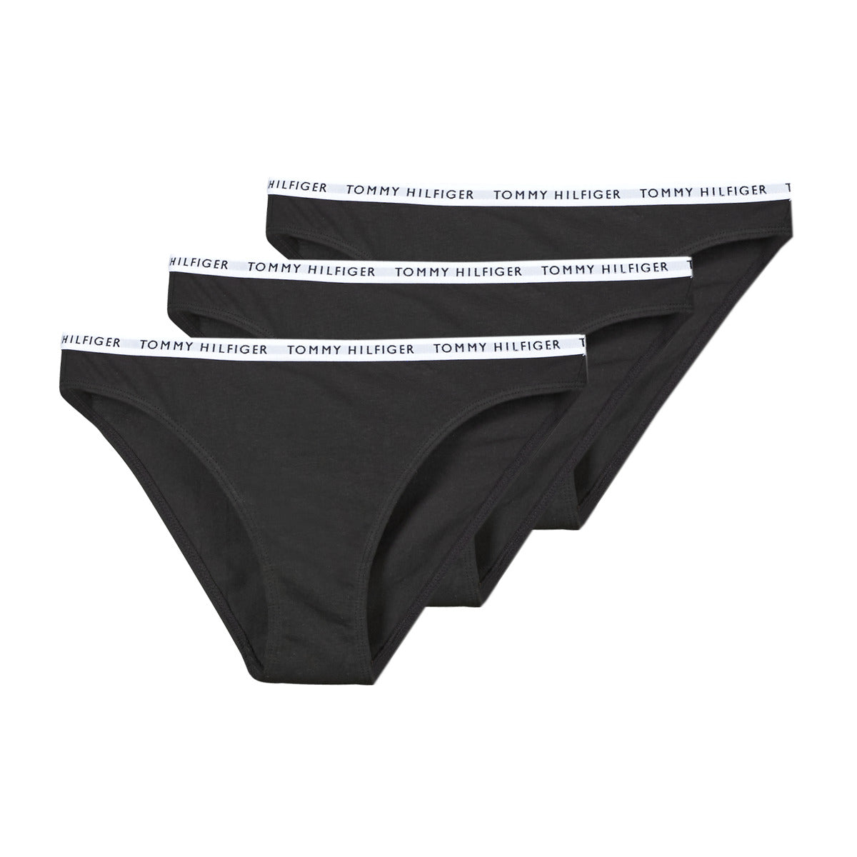 Culotte e slip Donna Tommy Hilfiger  BIKINI X3  Nero