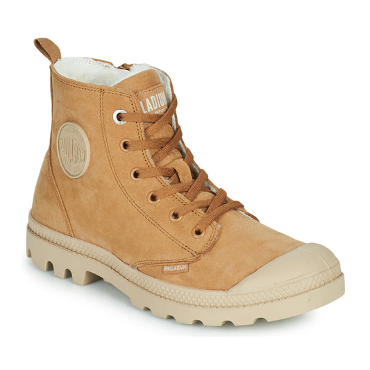 Stivaletti Donna Palladium  PAMPA HI ZIP WL W  Marrone