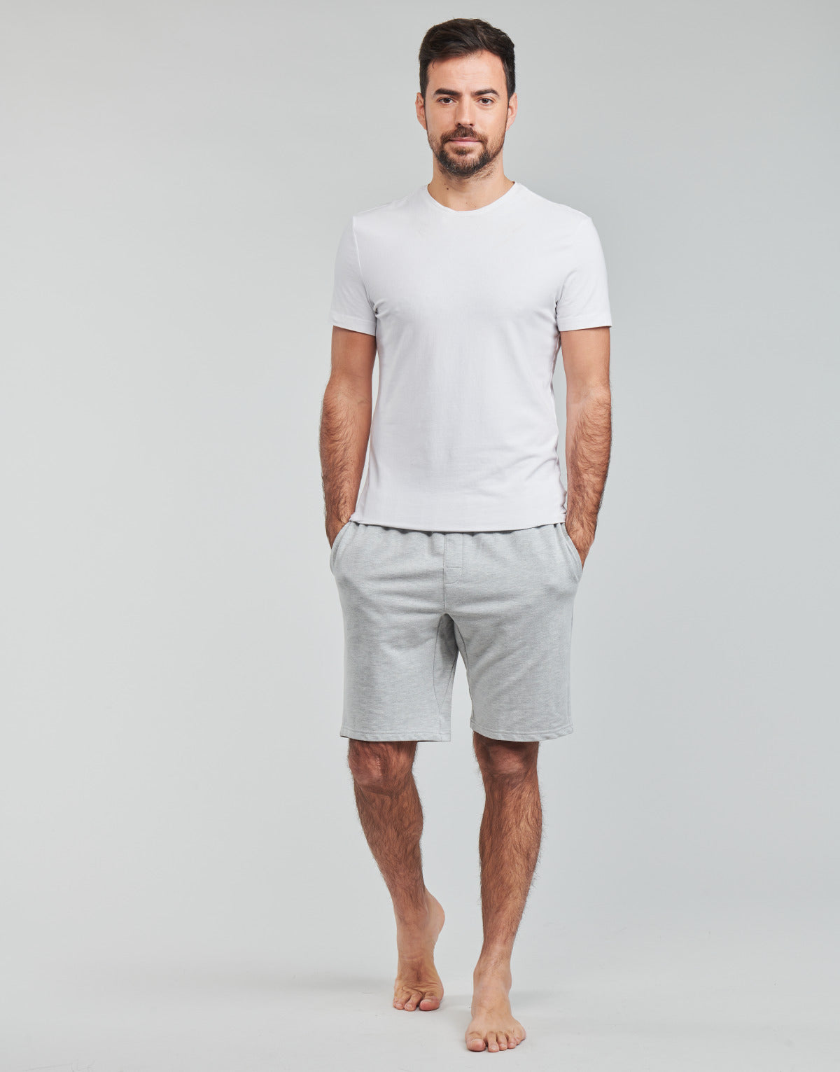 Pantaloni corti Uomo Calvin Klein Jeans  SLEEP SHORT  Grigio