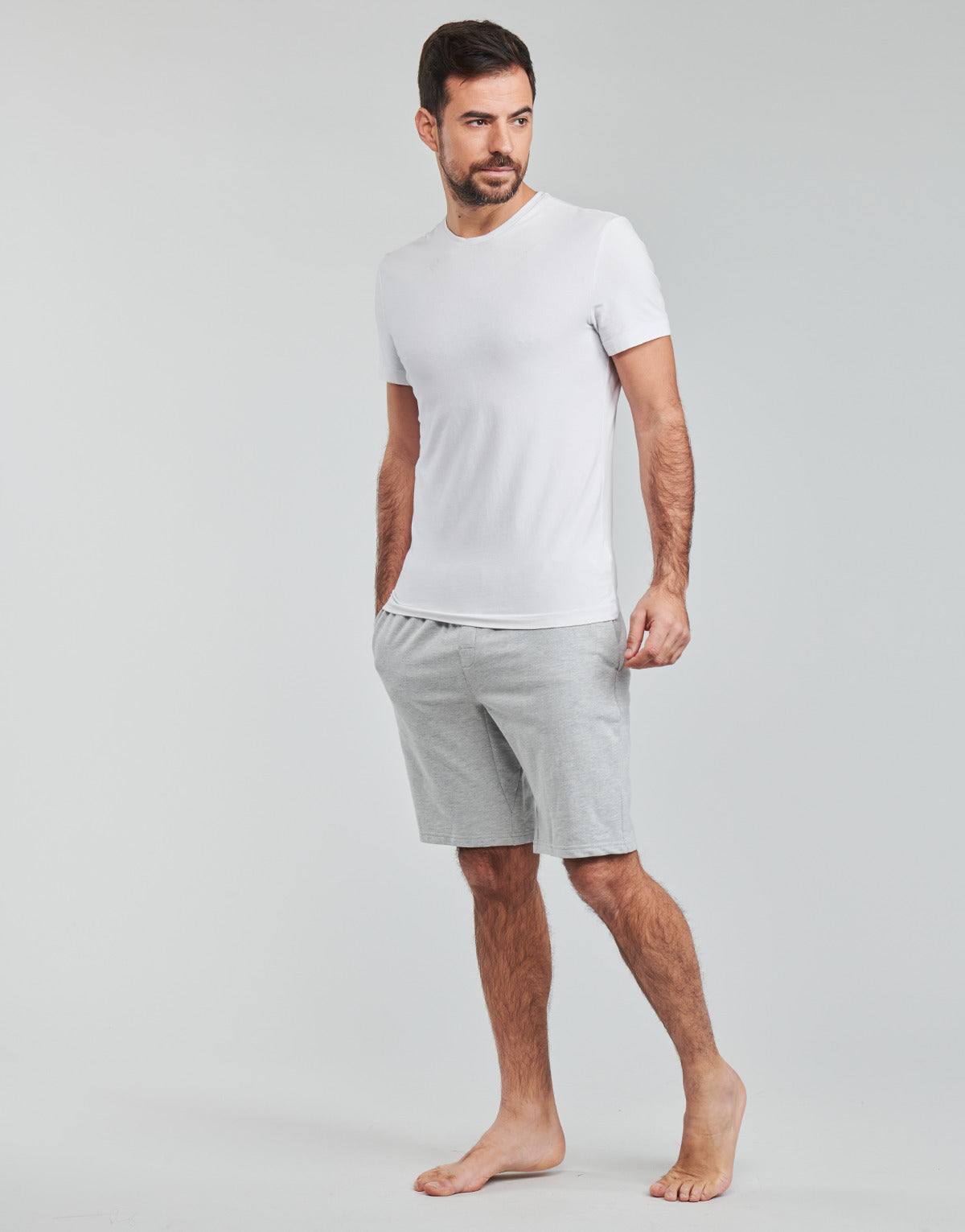 Pantaloni corti Uomo Calvin Klein Jeans  SLEEP SHORT  Grigio