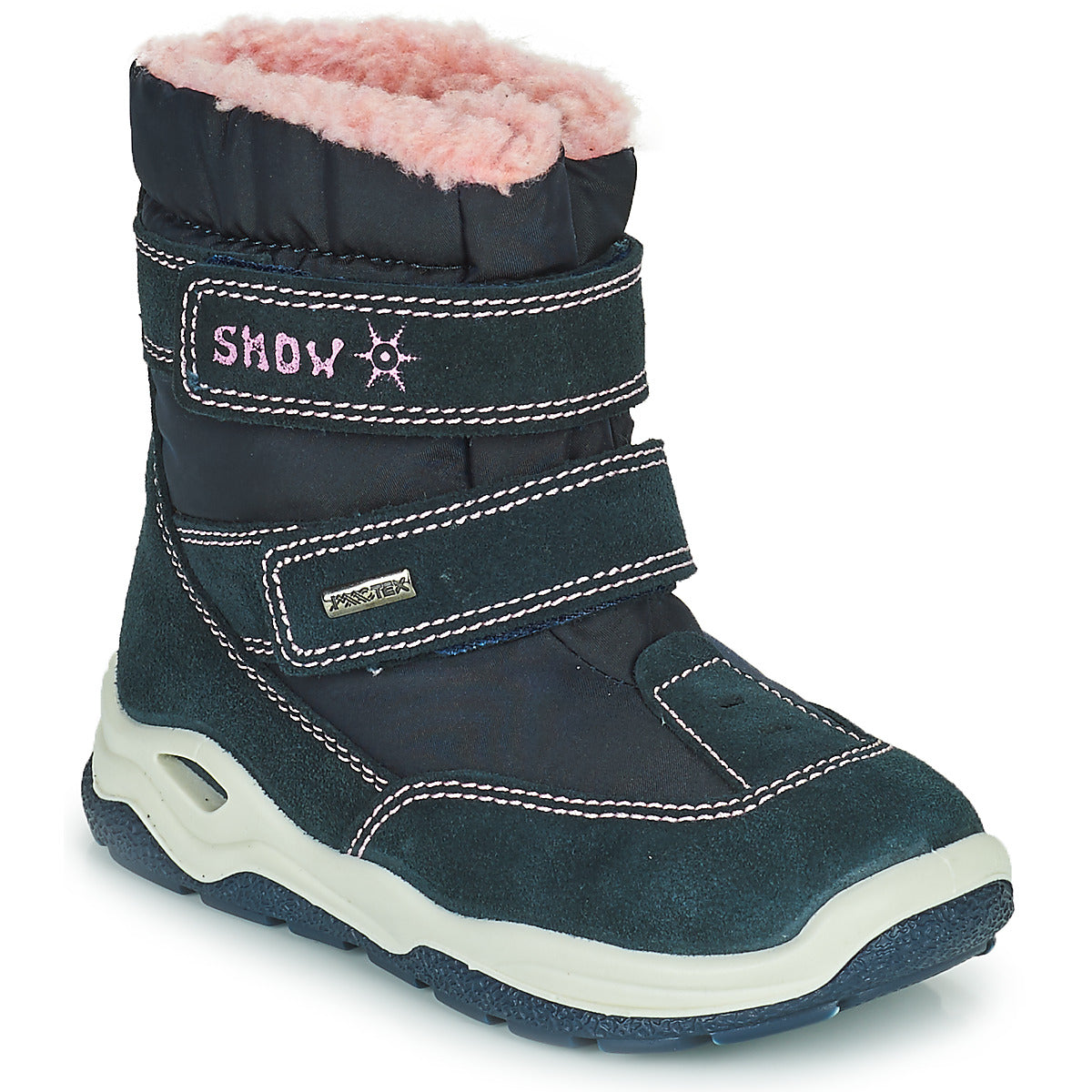 Scarpe da neve bambini ragazzo Citrouille et Compagnie  POUDOU  Blu