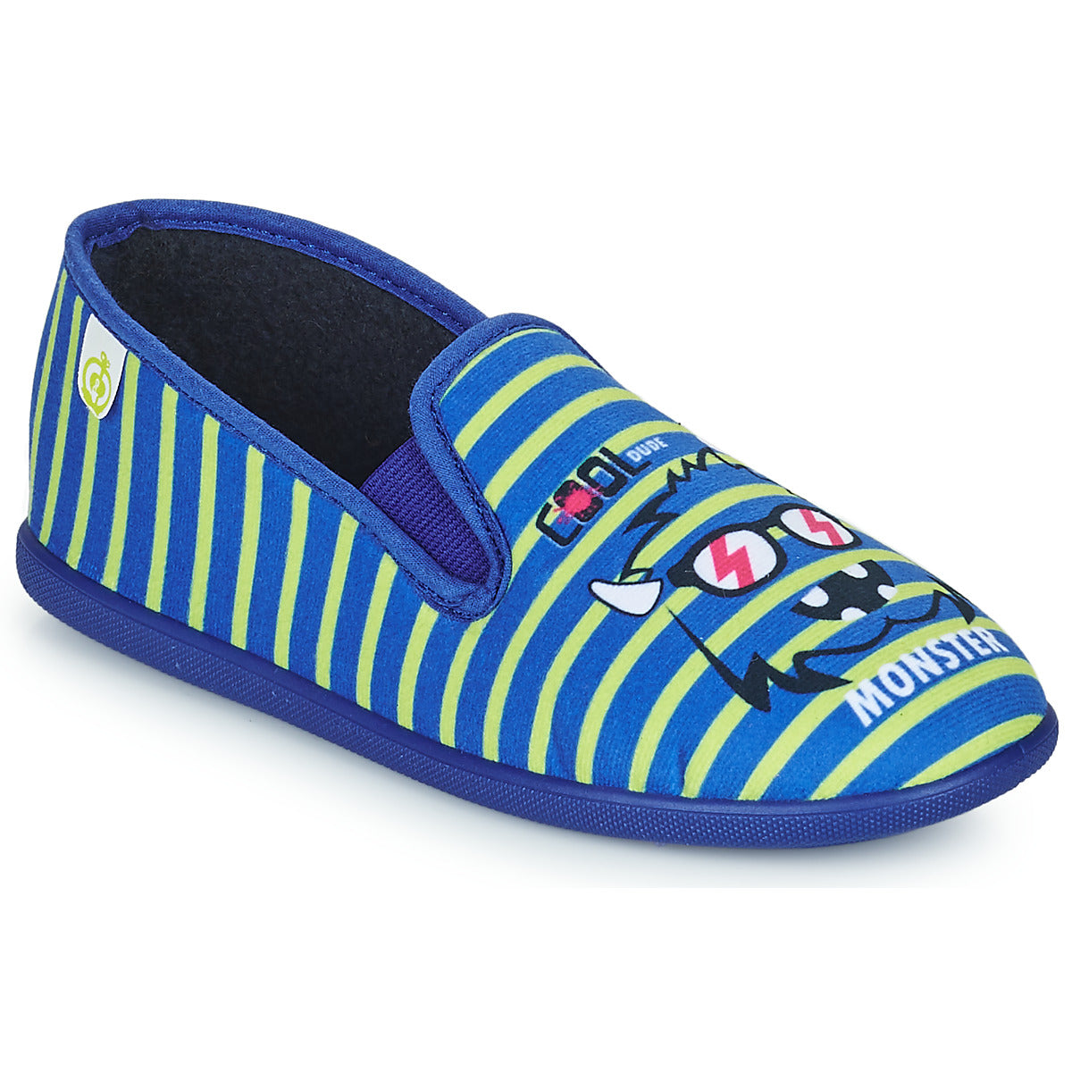 Pantofole bambini ragazzo Citrouille et Compagnie  PAKITEL  Blu