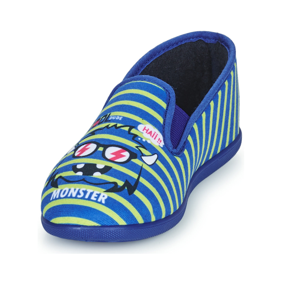 Pantofole bambini ragazzo Citrouille et Compagnie  PAKITEL  Blu