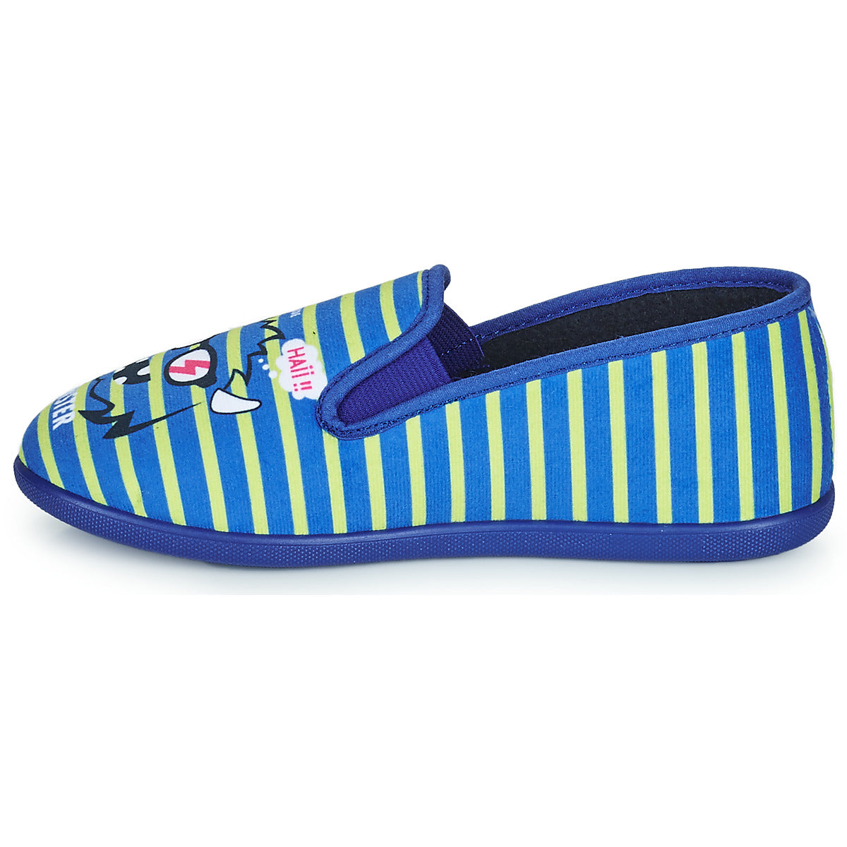 Pantofole bambini ragazzo Citrouille et Compagnie  PAKITEL  Blu