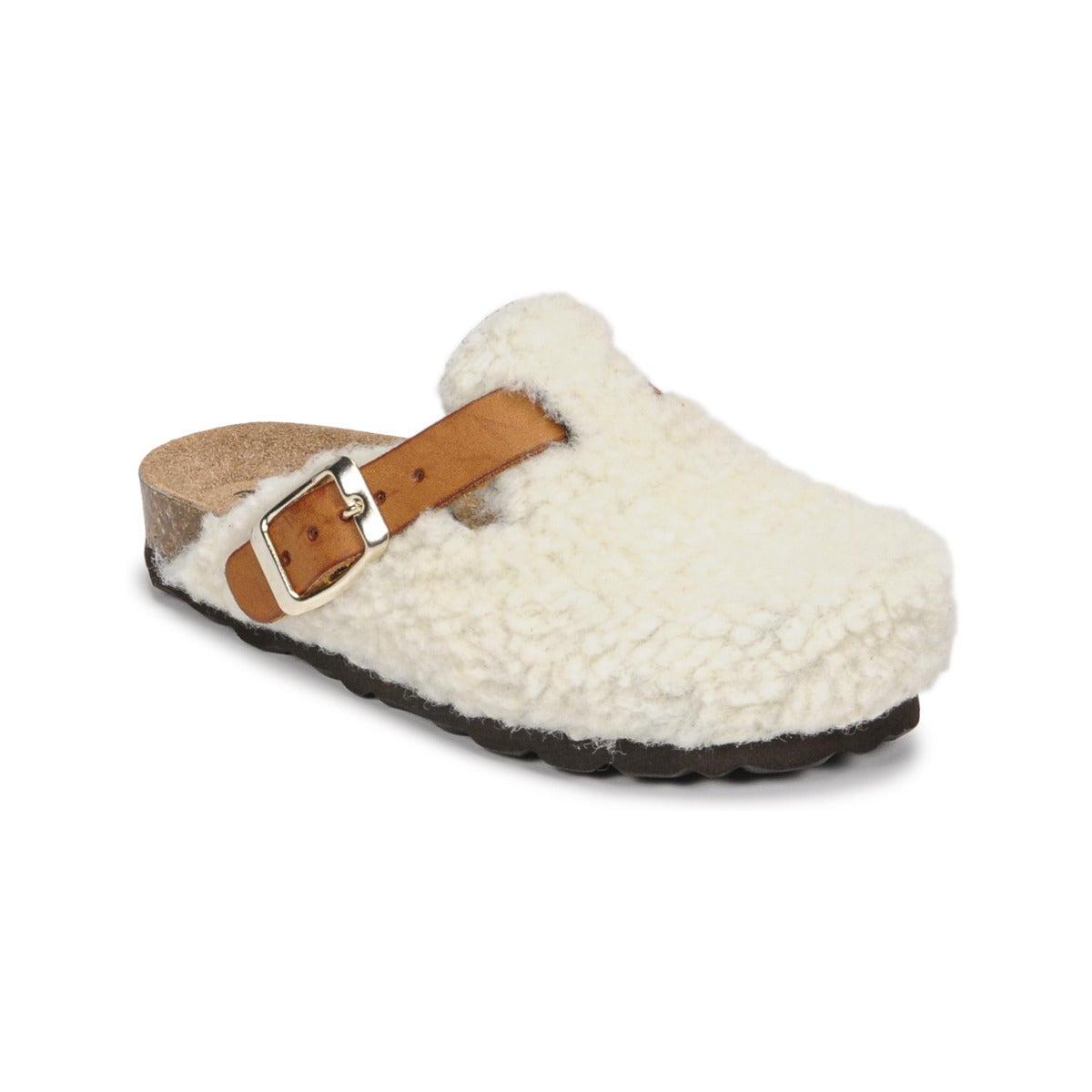 Pantofole bambini ragazzo Citrouille et Compagnie  PIWONA  Beige