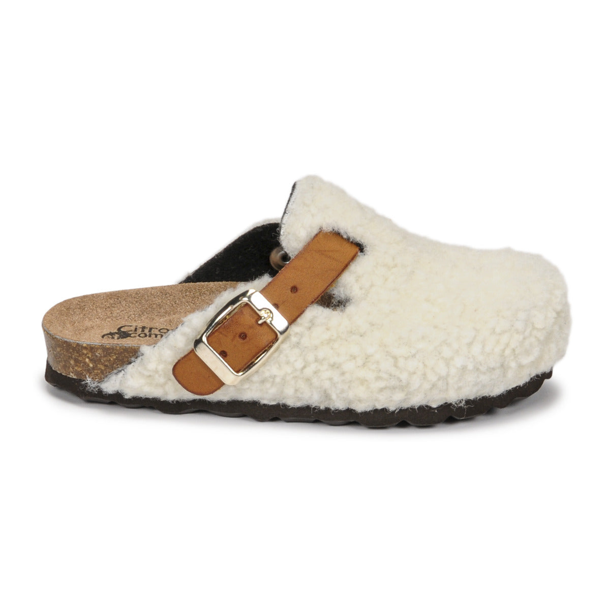 Pantofole bambini ragazzo Citrouille et Compagnie  PIWONA  Beige