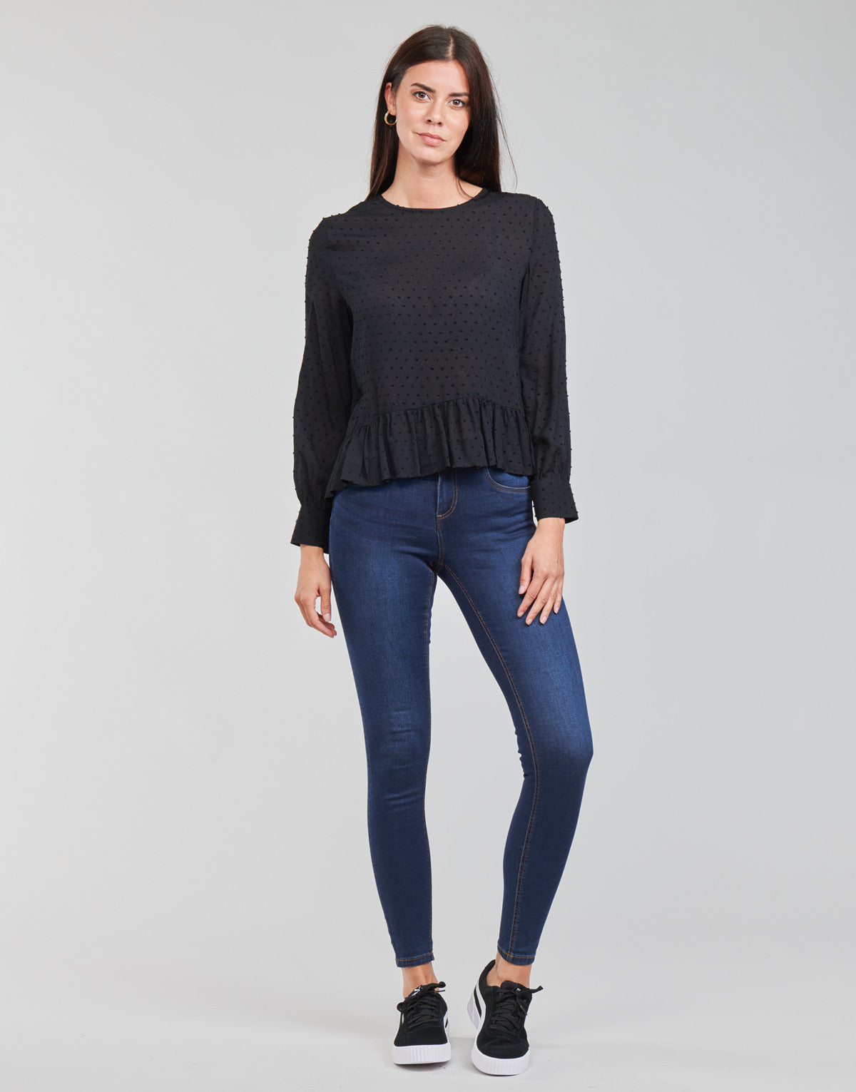 Jeans Slim Donna Noisy May  NMJEN  Blu