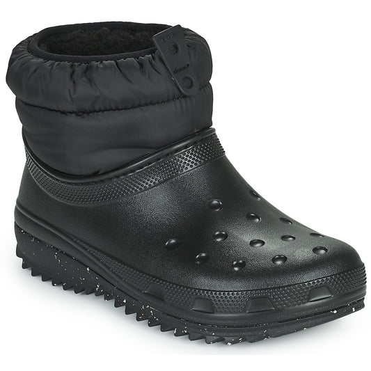 Scarpe da neve Donna Crocs  CLASSIC NEO PUFF SHORTY BOOT W  Nero