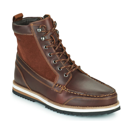 Stivaletti Uomo Clarks  DURSTON HI  Marrone