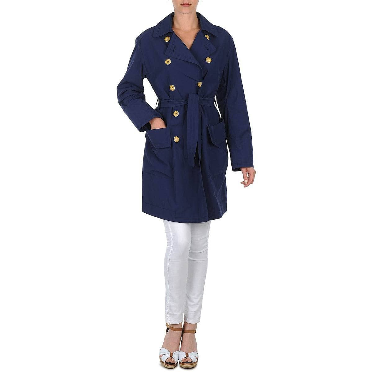 Trench Donna Lola  MALIN VENTO  Blu