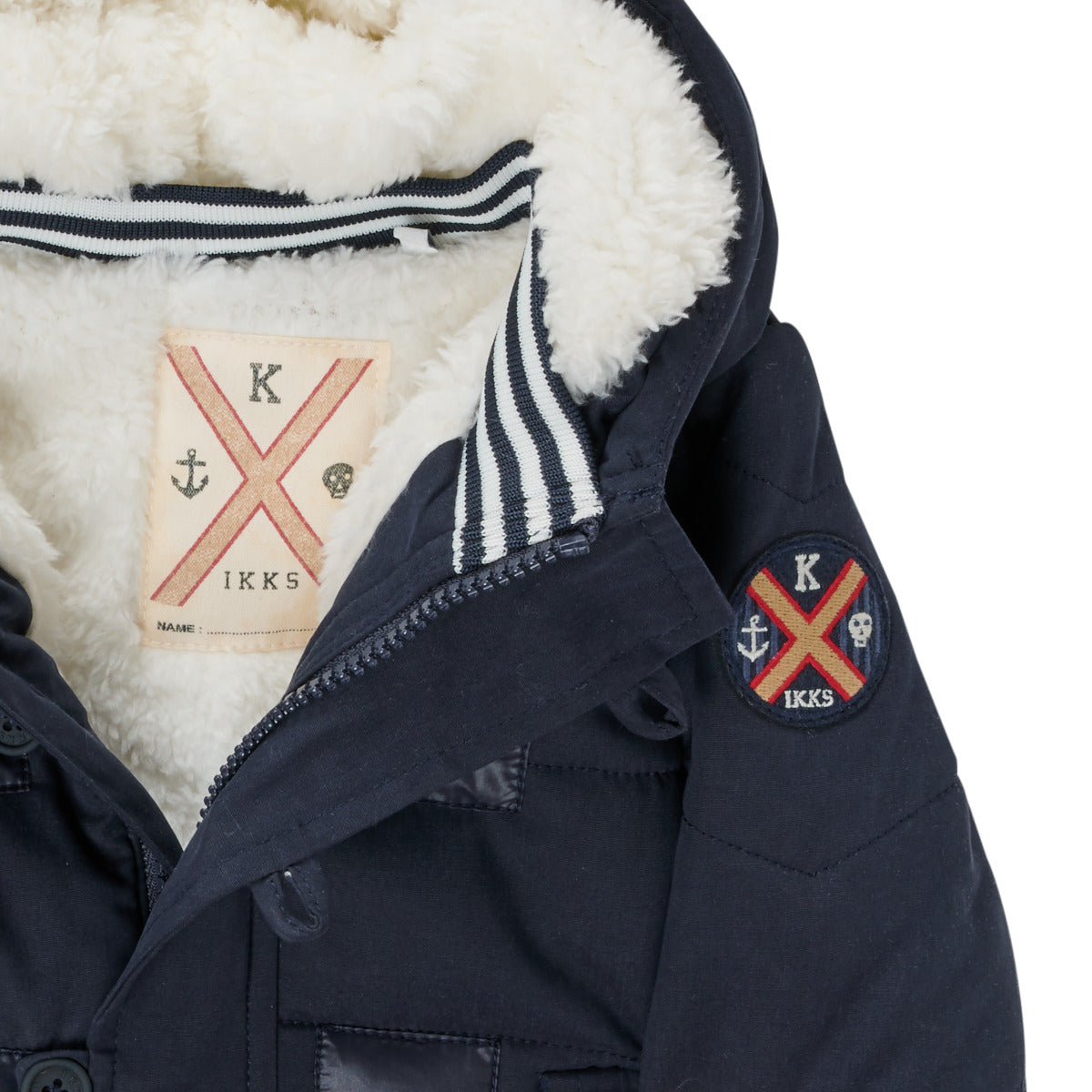 Parka ragazzo Ikks  MARINE  Blu