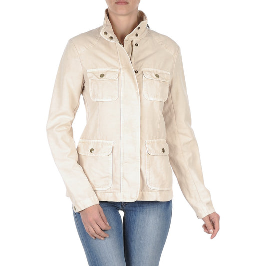 Giubbotto Donna Gant  COTTON LINEN 4PKT JACKET  Beige