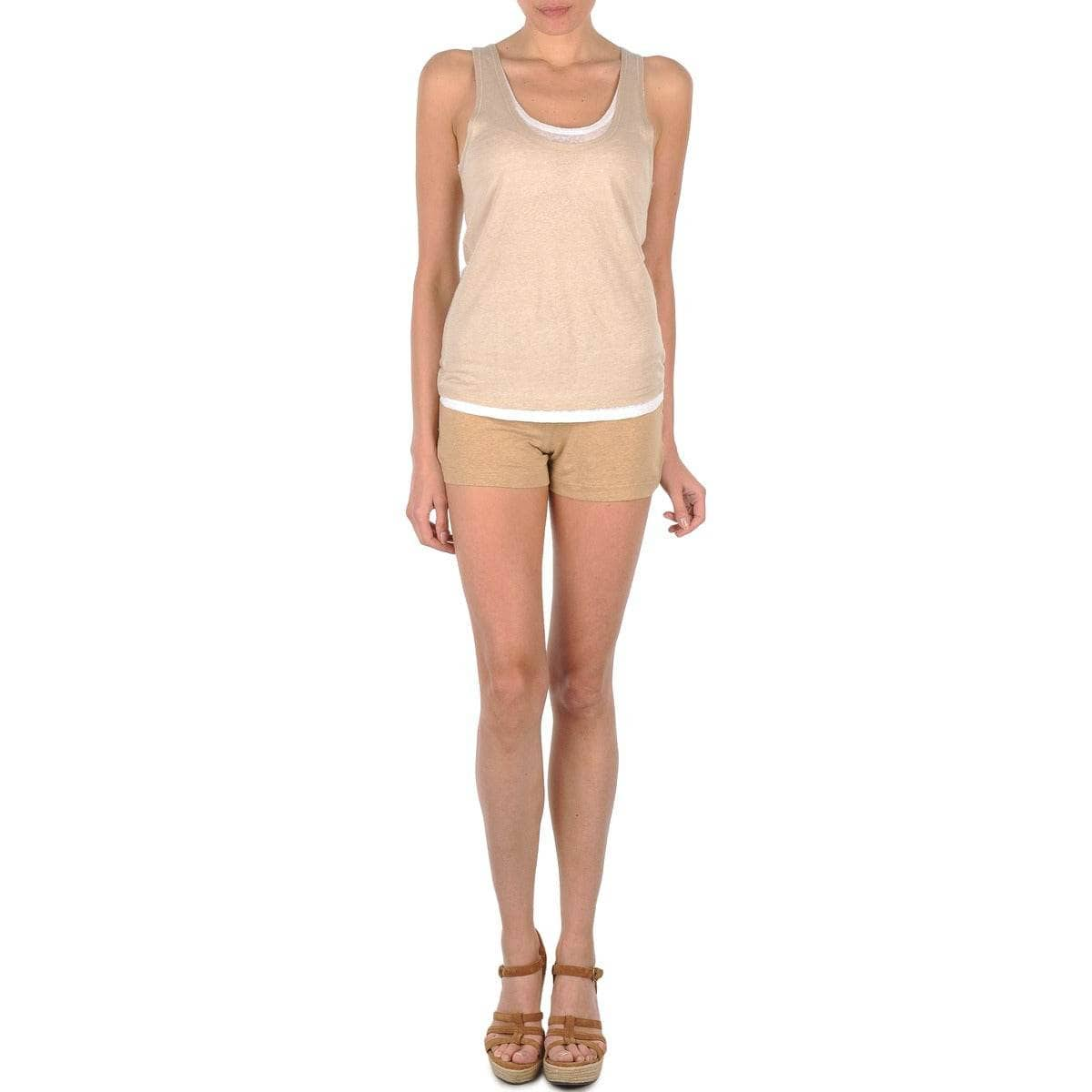 Shorts Donna Majestic  SOLENE  Beige