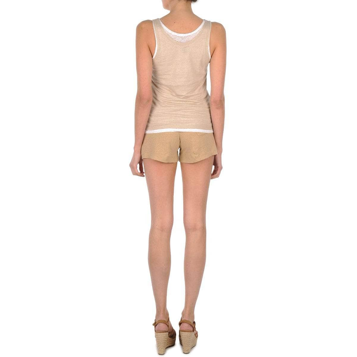 Shorts Donna Majestic  SOLENE  Beige