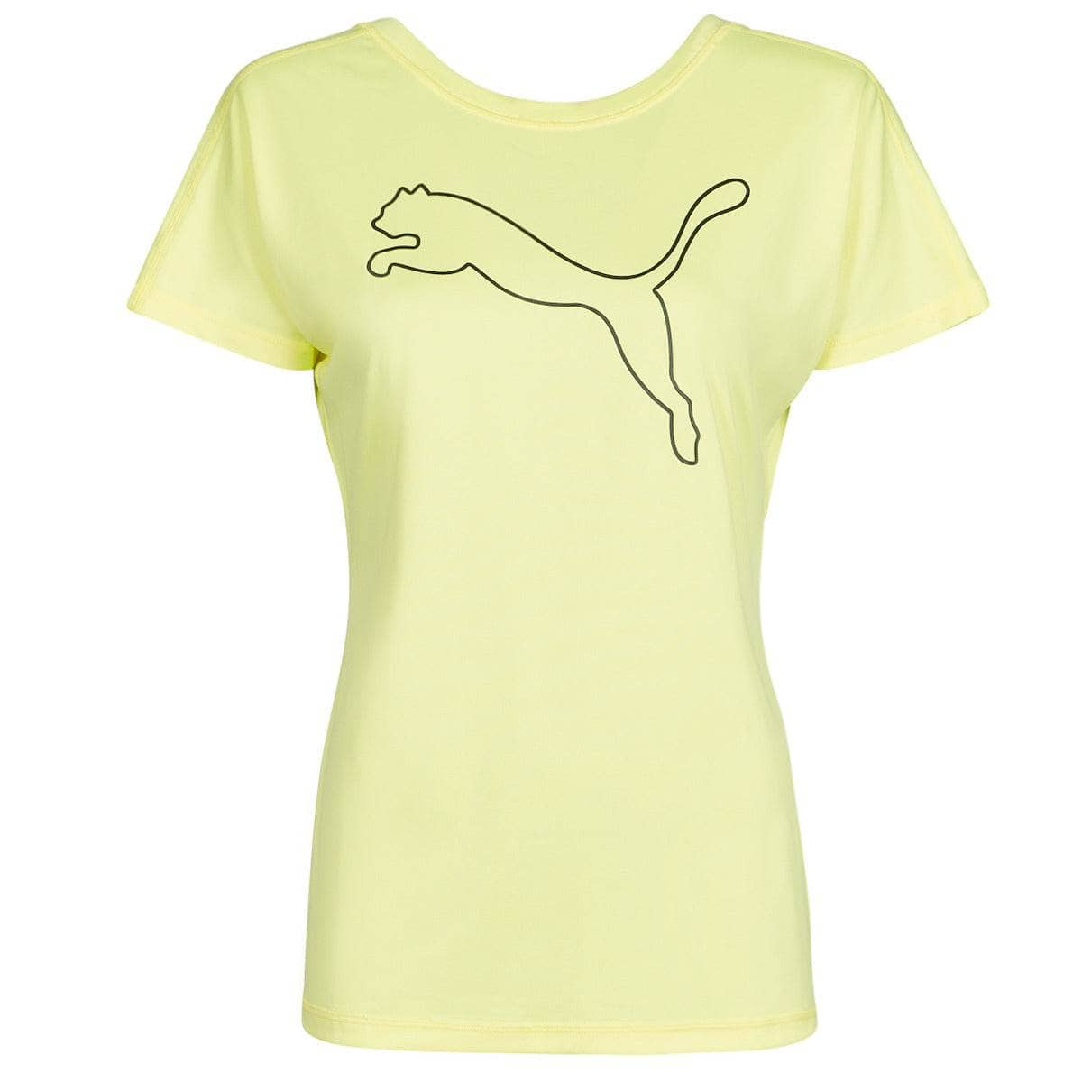 T-shirt Donna Puma  RECYCL JERSY CAT TEE  Giallo