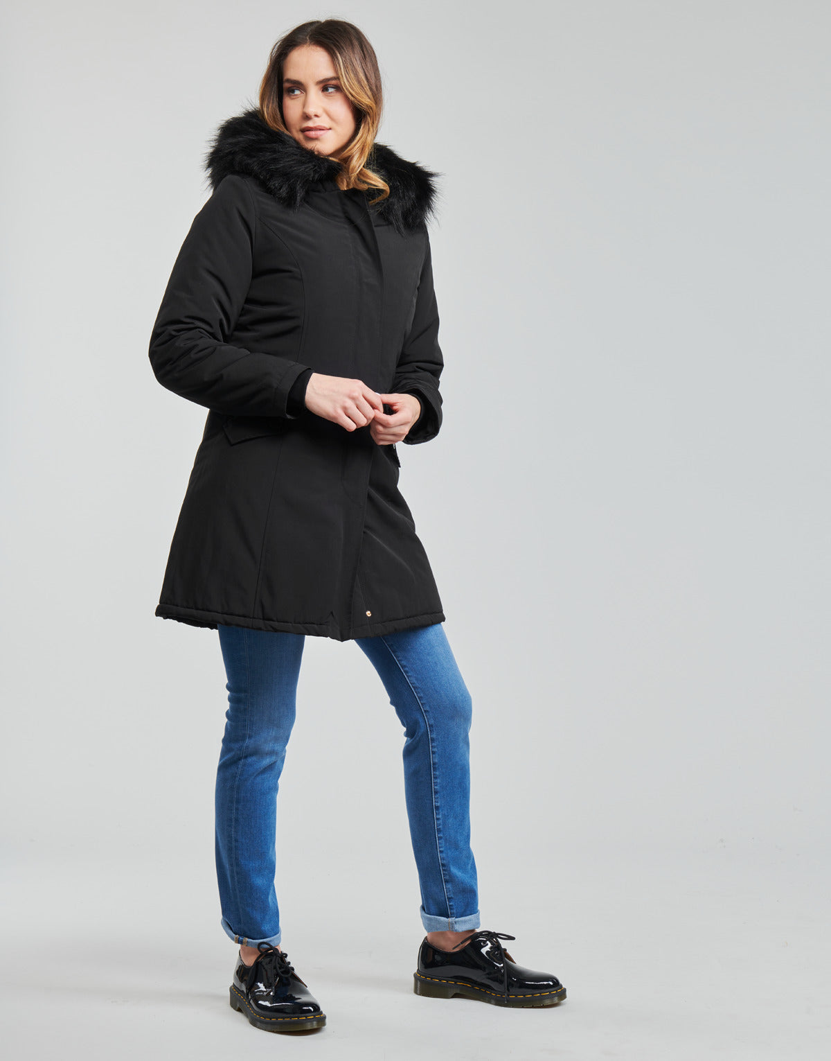 Parka Donna Betty London  PAPAKA  Nero