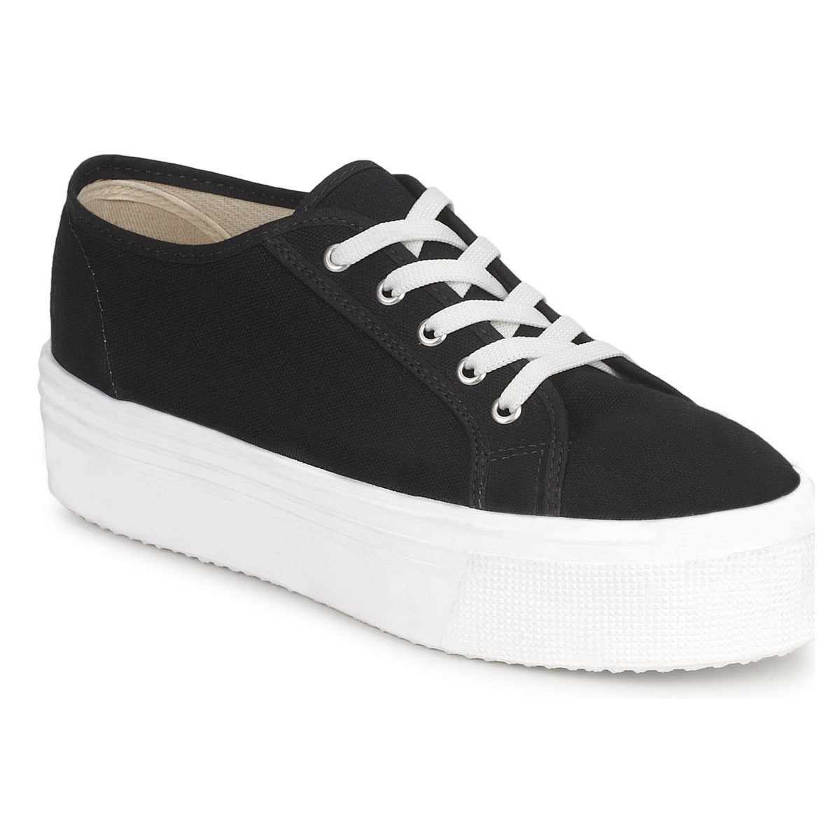 Sneakers basse Donna Yurban  SUPERTELA  Nero