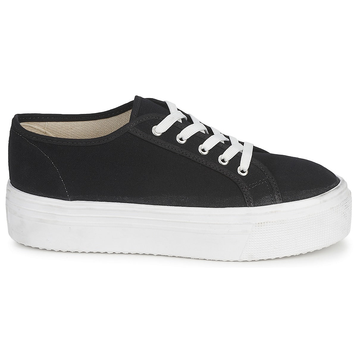 Sneakers basse Donna Yurban  SUPERTELA  Nero