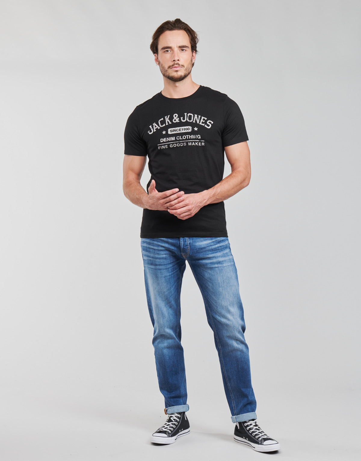 Jeans Slim Uomo Jack & Jones  JJIMIKE  Blu