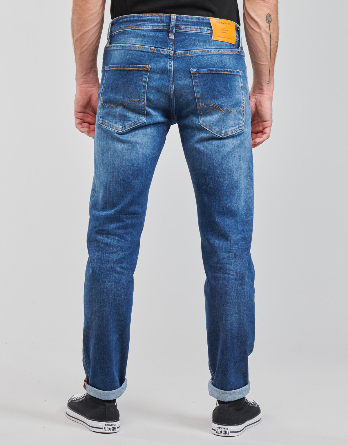 Jeans Slim Uomo Jack & Jones  JJIMIKE  Blu