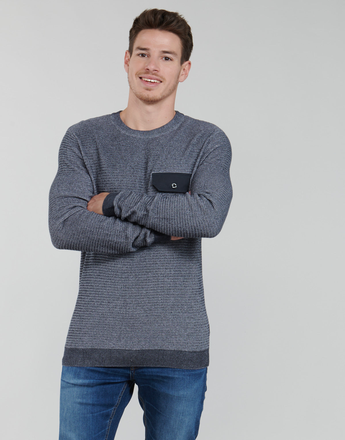 Maglione Uomo Jack & Jones  JCOTARBEN  Blu