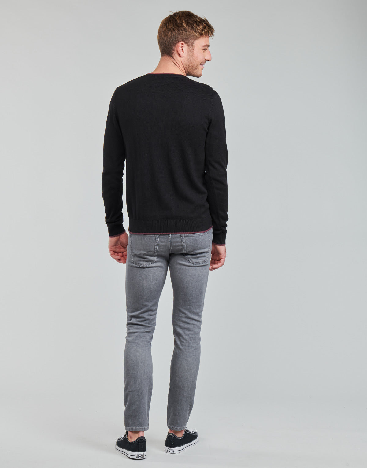 Maglione Uomo Jack & Jones  JORTONS  Nero