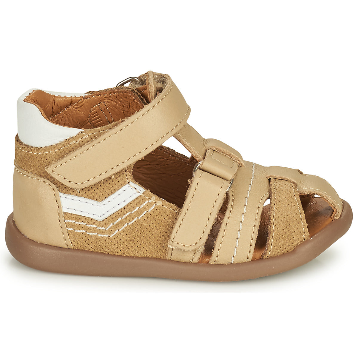 Sandali bambini ragazzo GBB  DOULOU  Beige