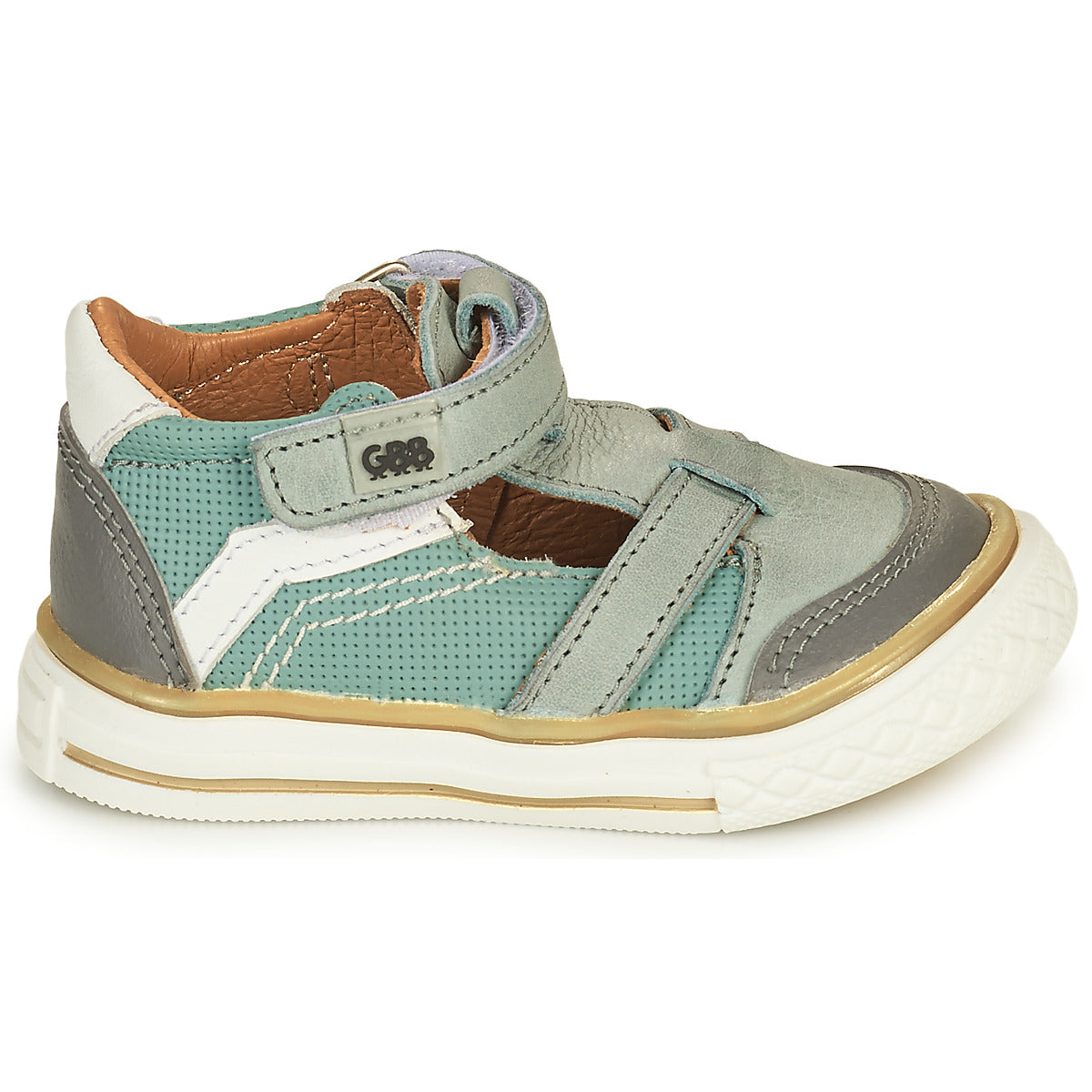 Scarpe bambini ragazzo GBB  JERRY  Verde