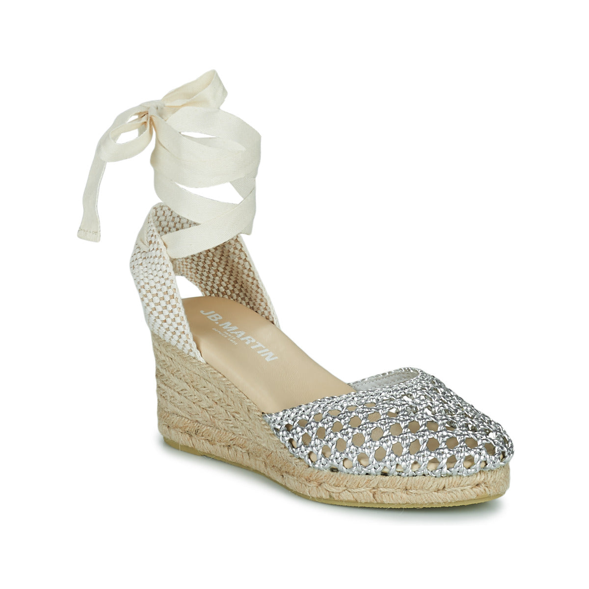 Scarpe Espadrillas Donna JB Martin  VISALIA  Argento