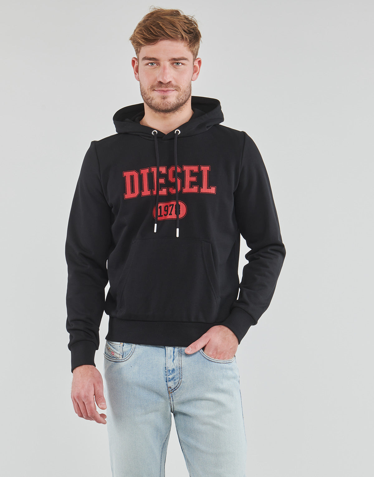 Felpa Uomo Diesel  S-GINN-HOOD-K25  Nero